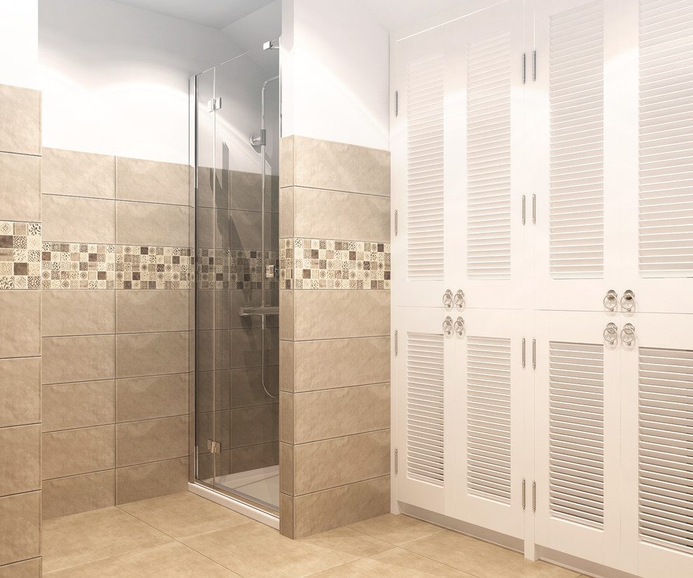 Светлый мансардный интерьер.Салтыковка