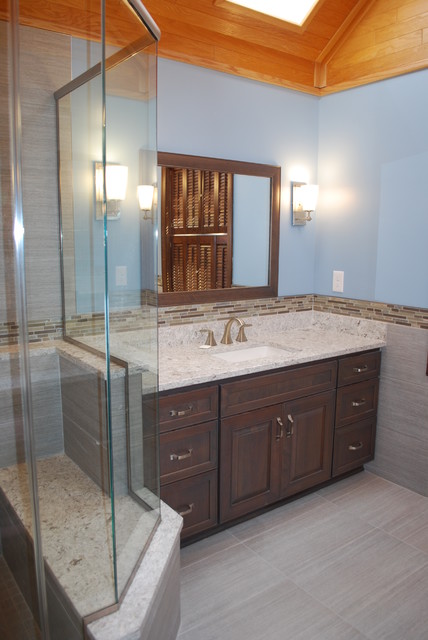 Contemporary Hudson Master Bath contemporary-bathroom