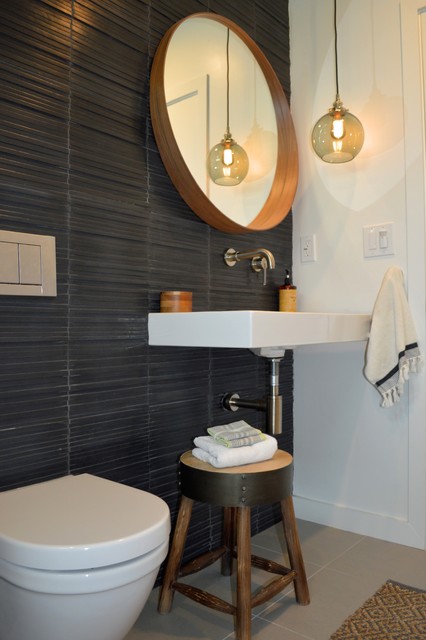Bright Modern contemporary-bathroom
