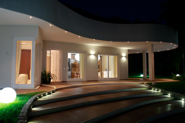 Villa privata contemporary-exterior