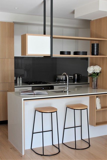 South Melbourne Airbnb trendy-koekken