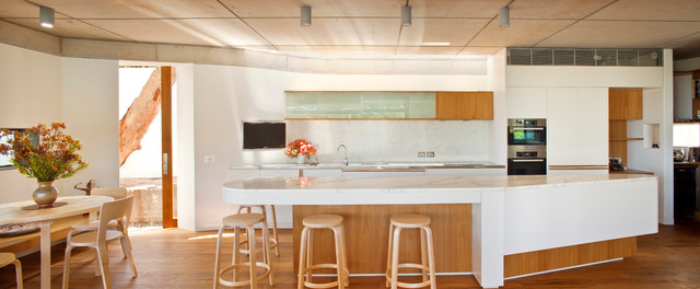 Angophora House contemporary-kitchen