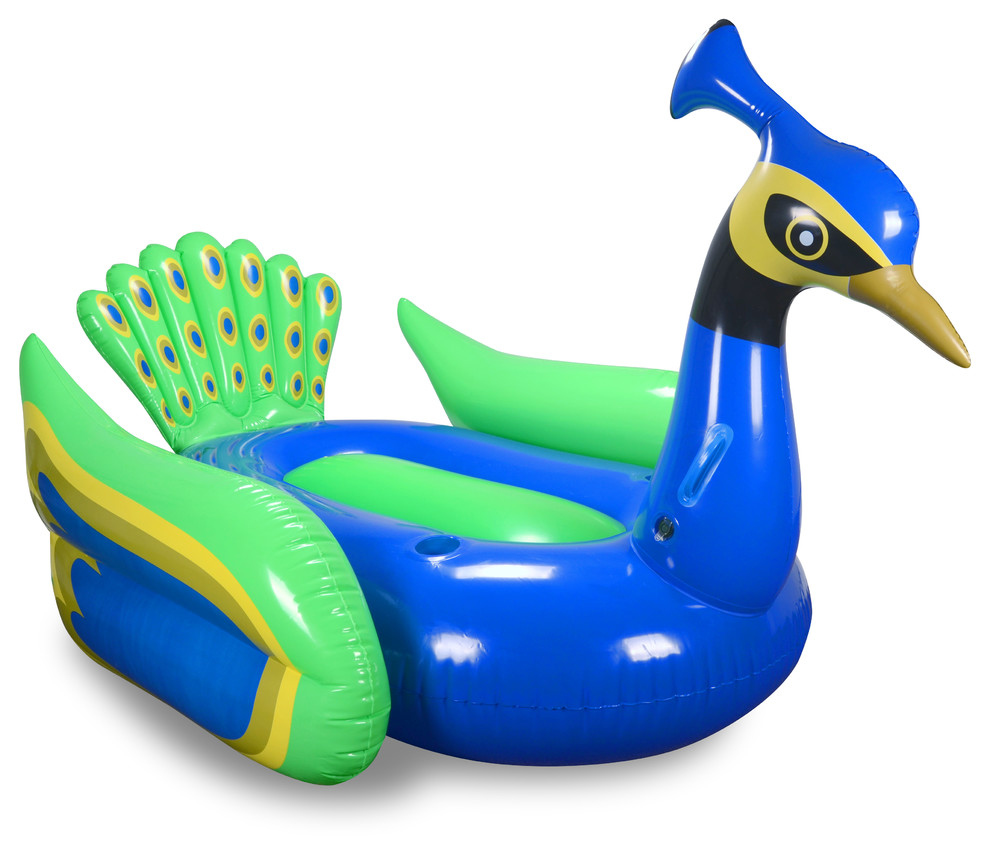 peacock inflatable pool