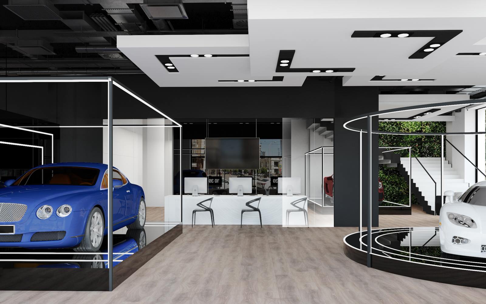 Автосалон концепция