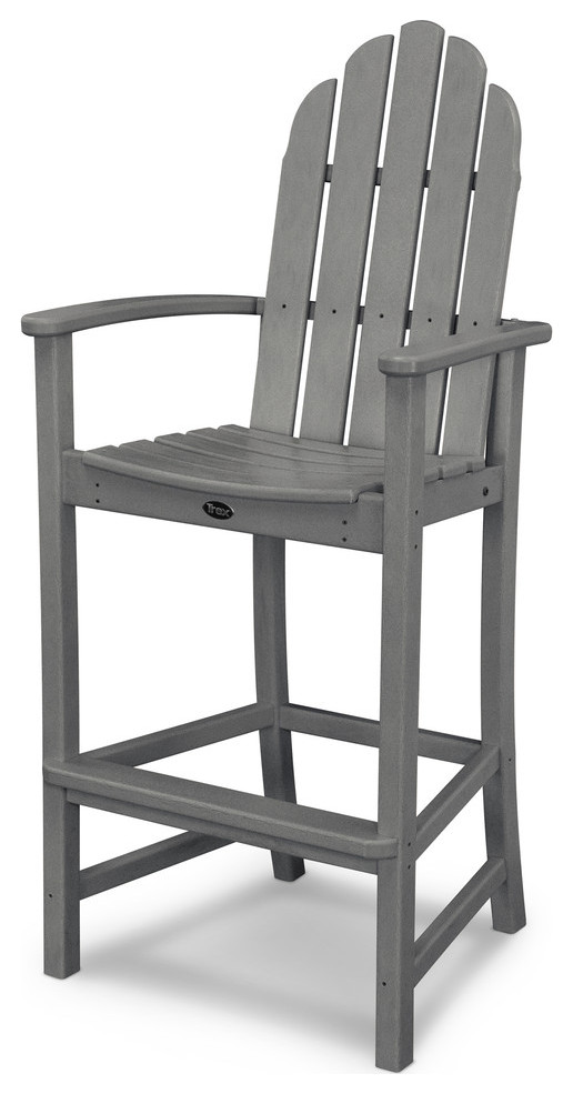 Trex Outdoor Furniture Cape Cod Adirondack Bar Chair, Stepping Stone