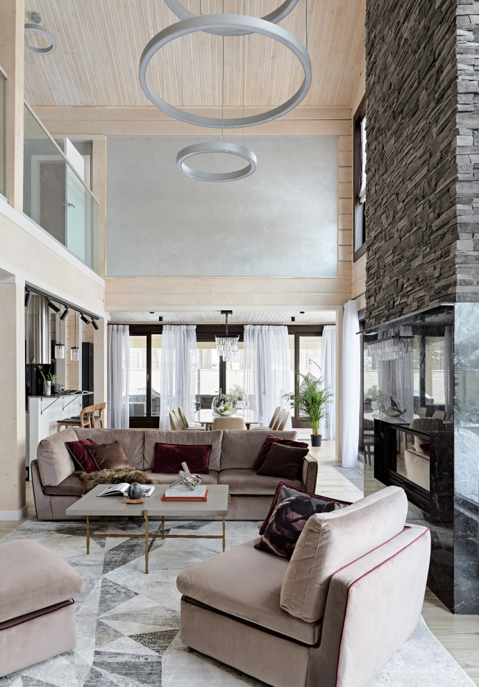 Дом из клееного бруса 390 м2 в п. Белоостров