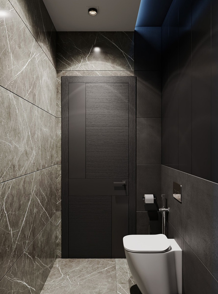 Интерьер квартиры в современном стиле, ЖК «Остров», 90 кв.м.