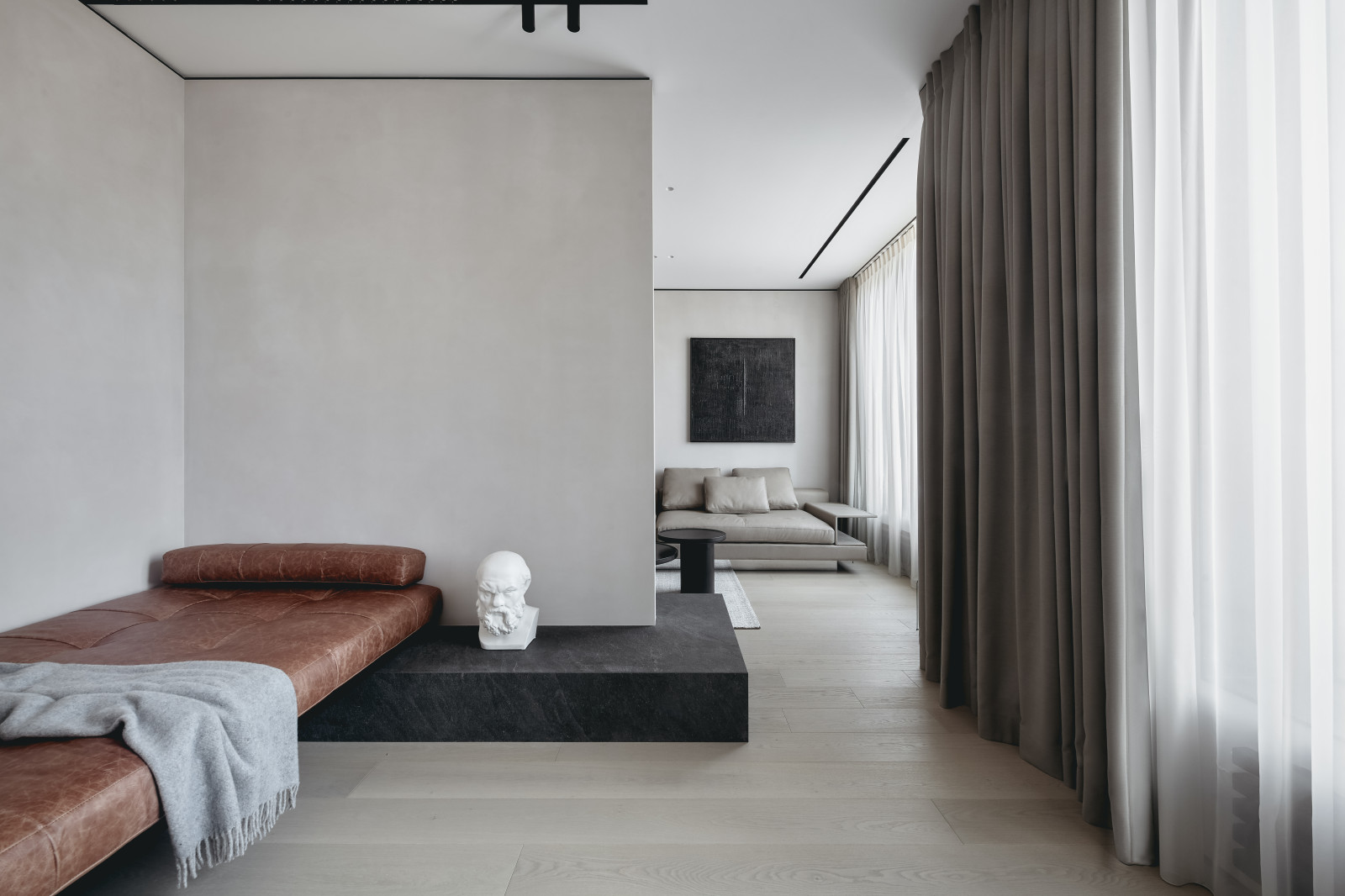 Графичный интерьер, ЖК Шагал