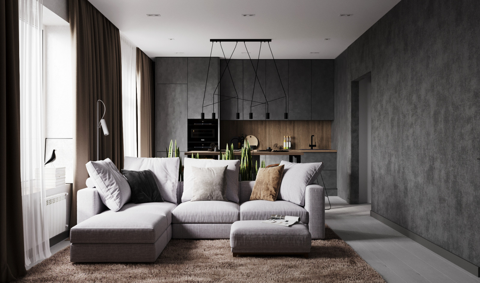 Дизайн-проект "Монохром"