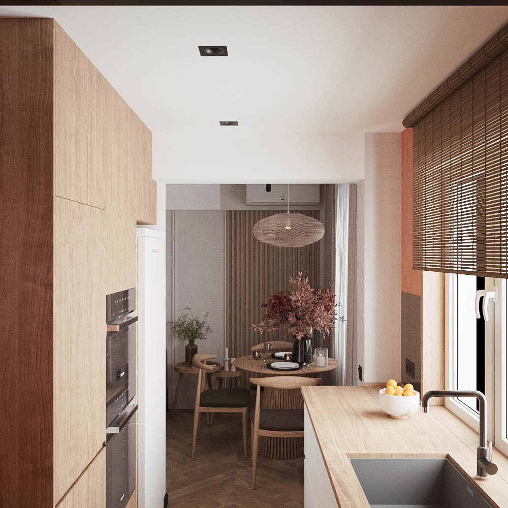 Рыжая квартира на ул. Баррикадная