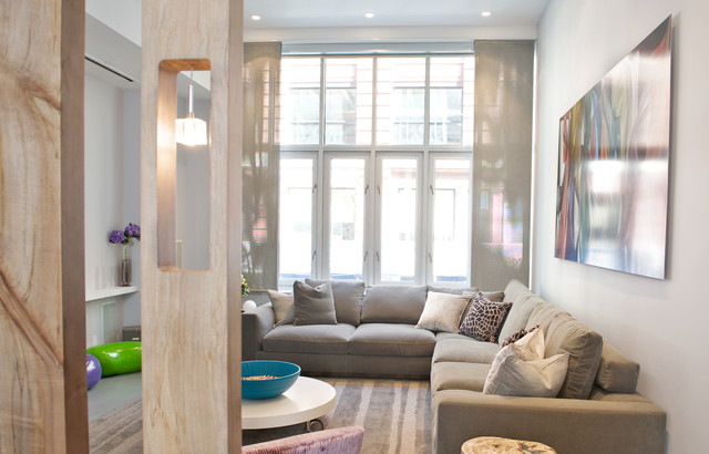 Chelsea Loft modern-wohnbereich