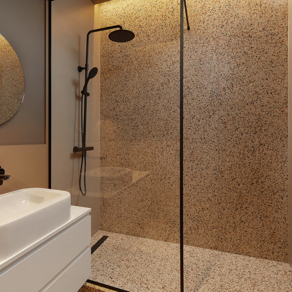 Квартира в Москва-Сити 2 (бежевое дерево)