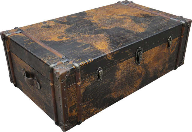 Gulliver S Trunk Coffee Table Traditional Decorative Trunks By Gullivers Trunk Coffee Table