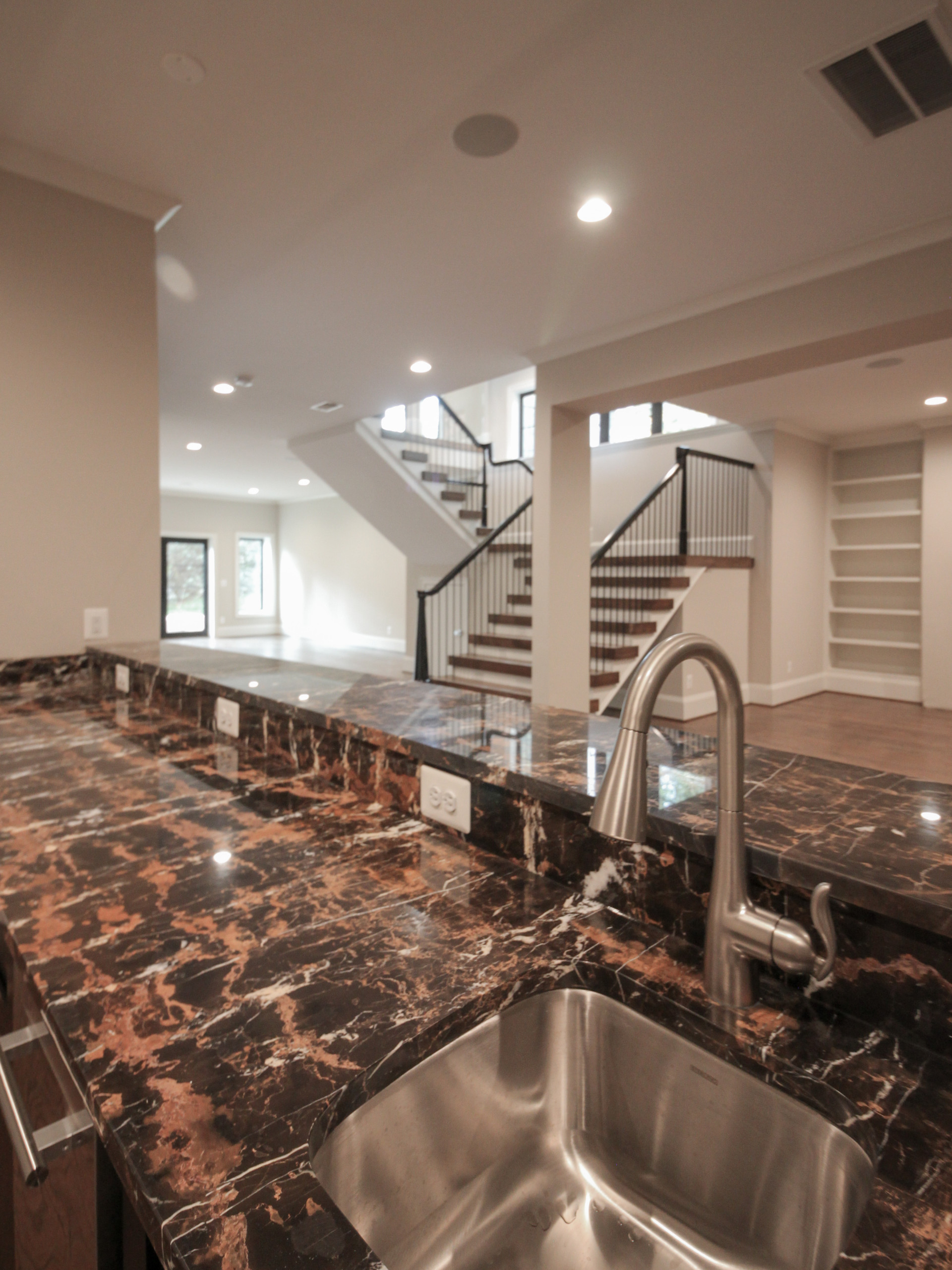 89_Eclectic and Edgy Staircase in French Contemporary Residence, McLean VA 2210