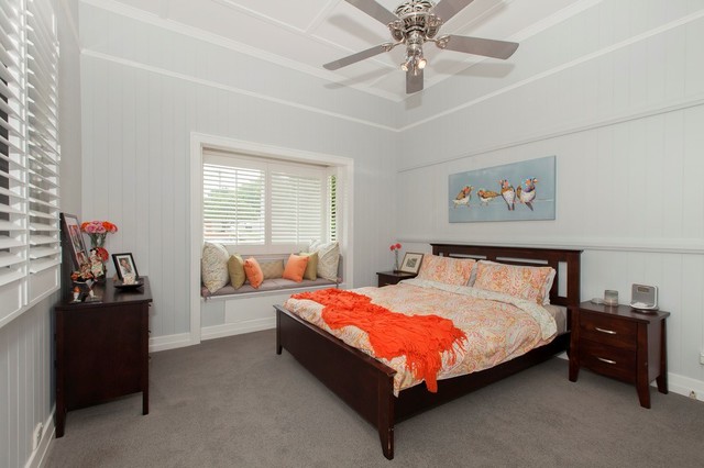 Rode Rd Wavell Heights Renovation maritim-schlafzimmer
