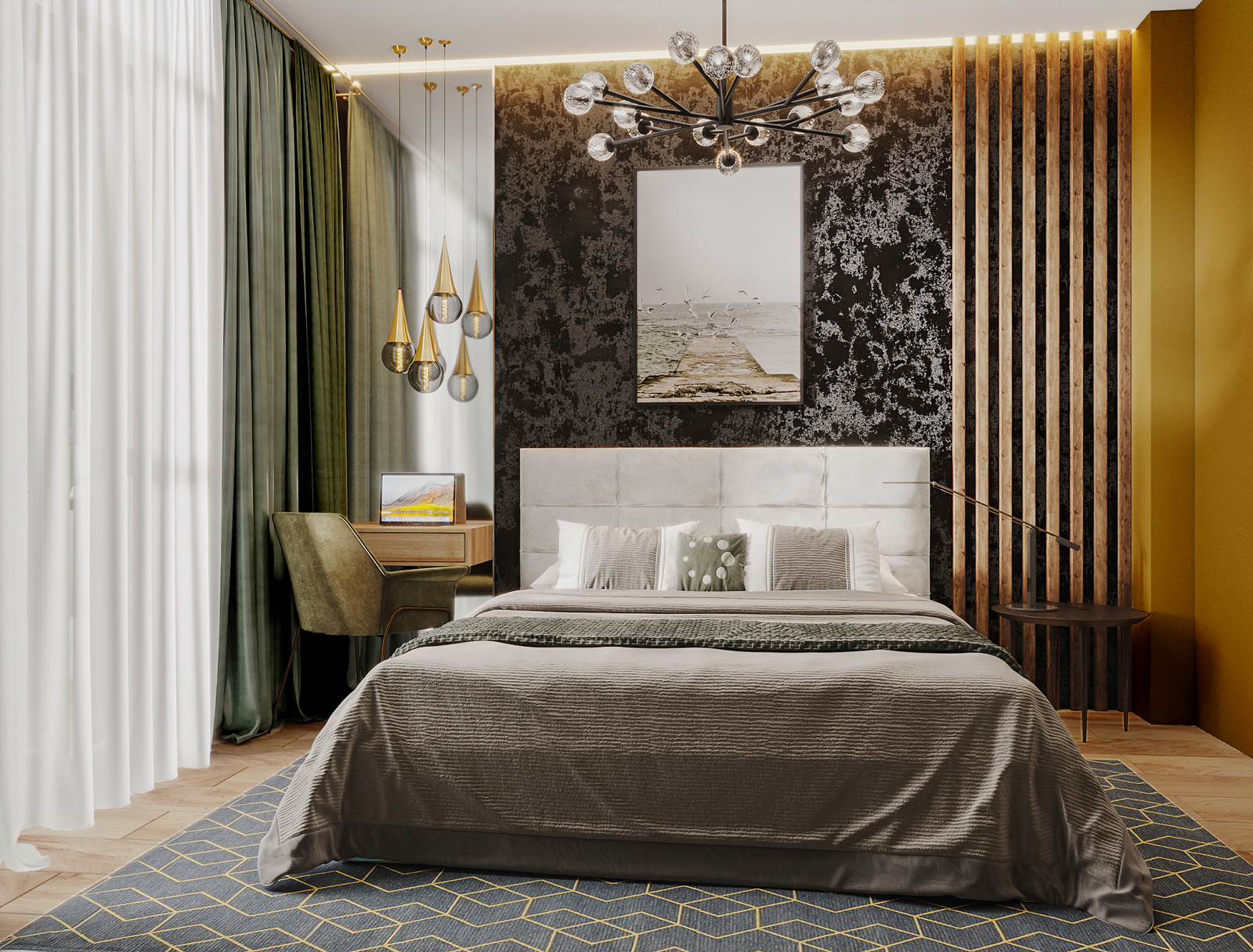 3-ком. кв. ЖК Жилой квартал, г.Сочи, витринный дизайн для продажи