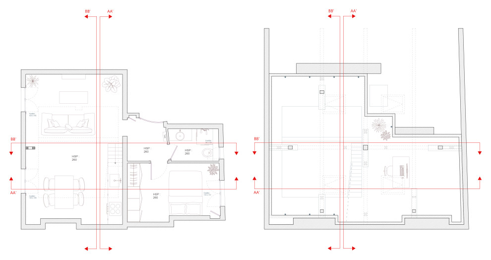 Projet - Plans d'indices de coupes