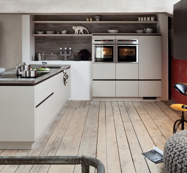 Offene K&uuml;che im neuen Design kitchen