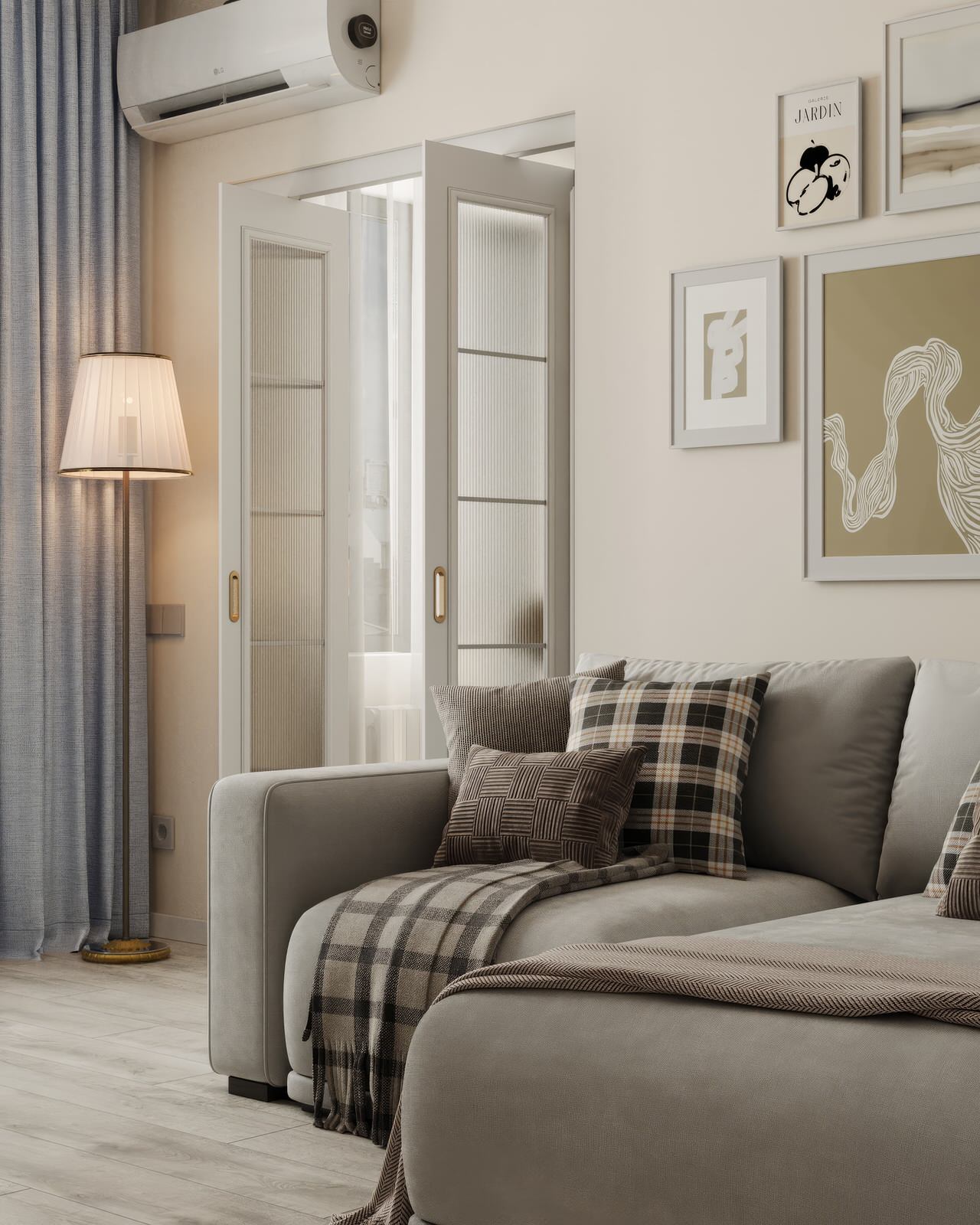 Четырехкомнатная квартира в сердце города