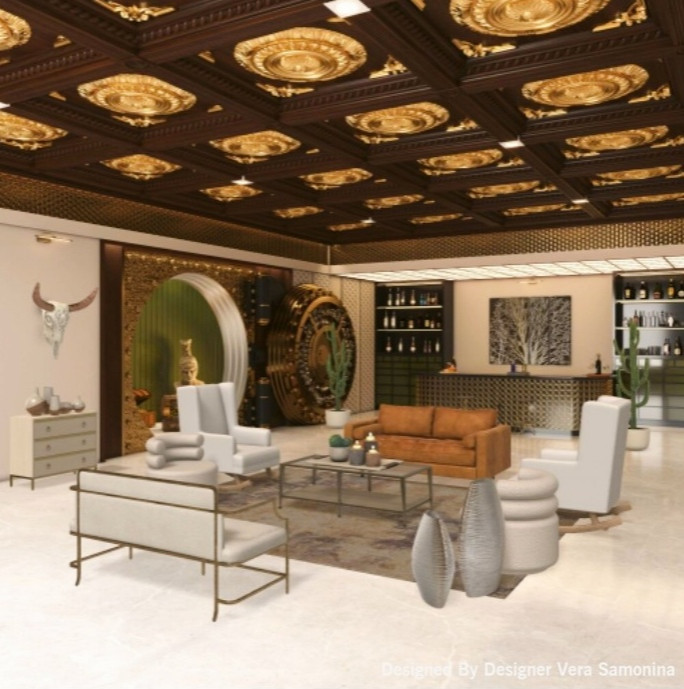 Интерьер "Отель"Солнце скифов"