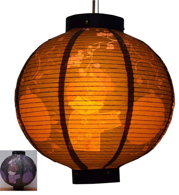 Durable Paper Lantern Japanese Style Restaurant Hanging Decor T - Asian -  Outdoor Hanging Lights - by Blancho Bedding | Houzz