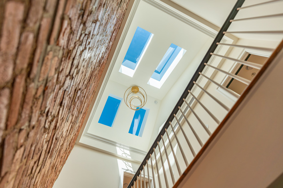 Eclectic Townhome City Scape