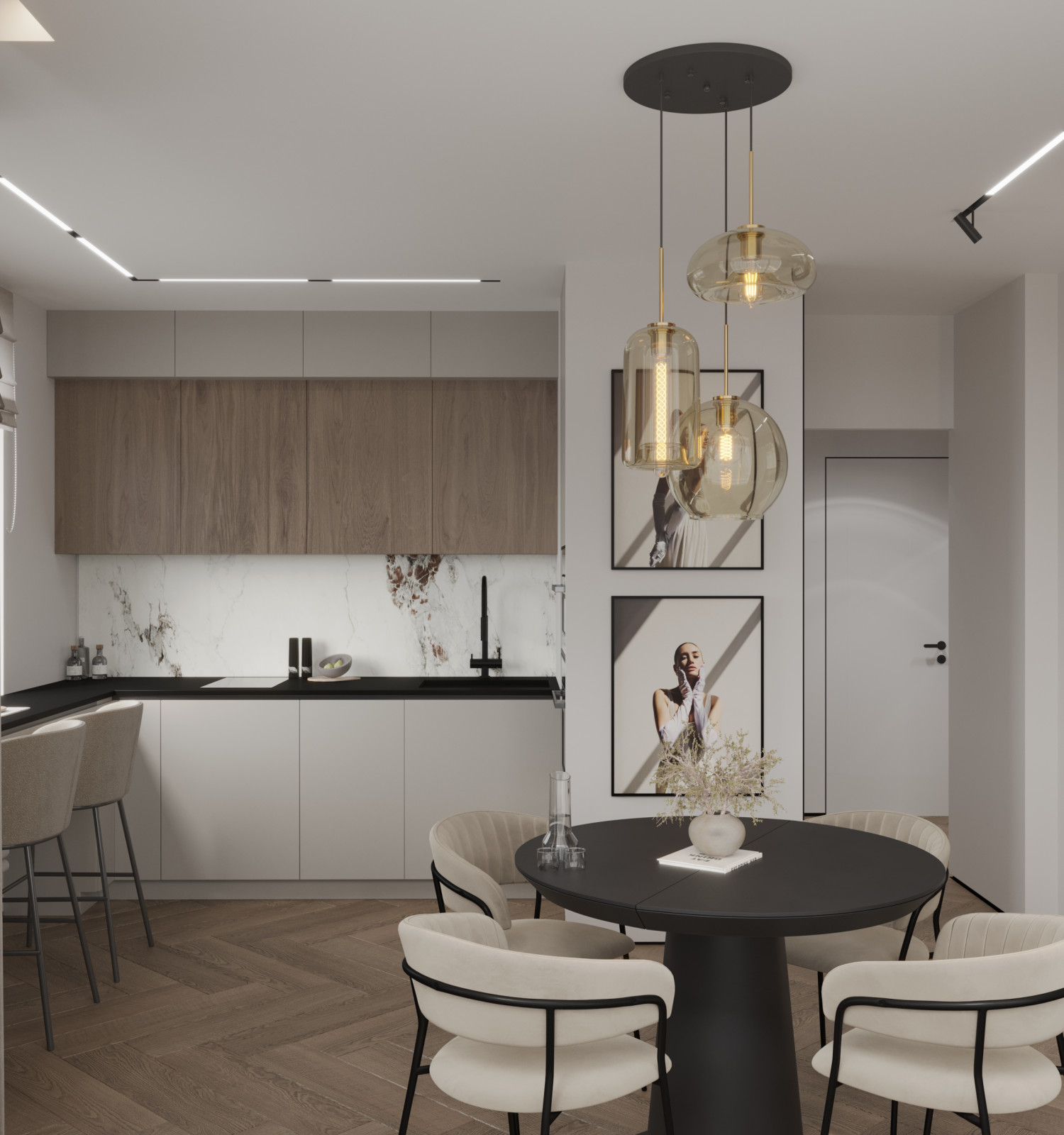 Дизайн-проект ЖК "Метропарк"