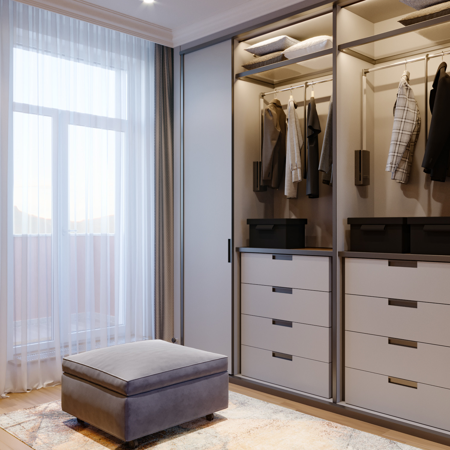 Уютная квартира в стиле неоклассики