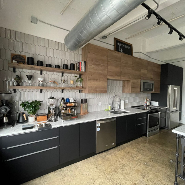 Kitchen Remodeling Industrial Style industrielt-koekken