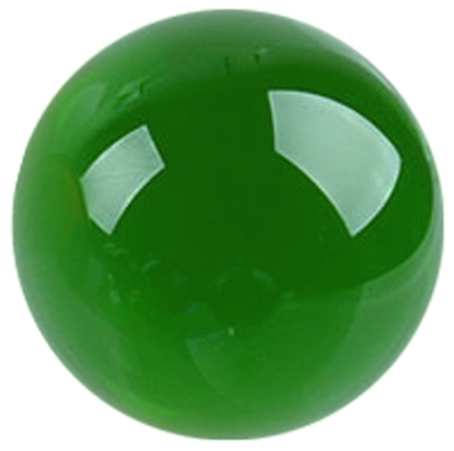 Solid Color Glass Sphere and Gazing Ball, 2" Diameter Contemporary