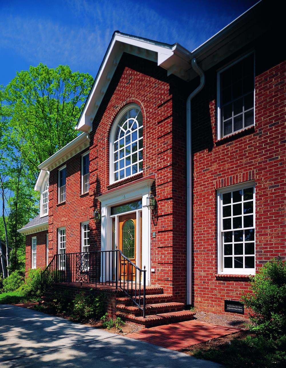 Red Brick Colonial Portico - Photos \u0026 Ideas | Houzz, image size:1000x1288