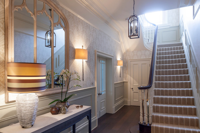 Cheshire Victorian Villa sekelskiftes-hall