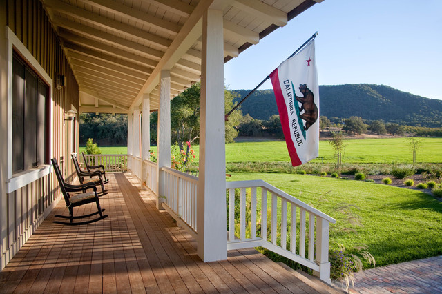 Modern Porch Santa Barbara Modern Ranch Home farmhouse-porch