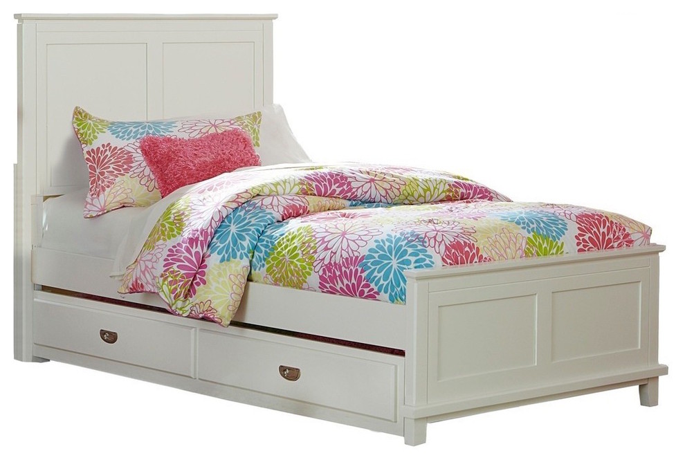 Hillsdale Furniture 1837Btwrt Bailey Panel Bed, Twin, With Trundle