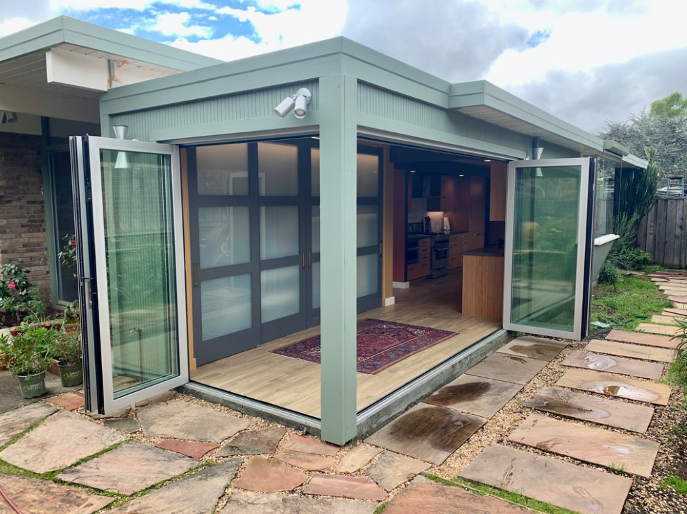 Panoramic Eichler Kitchen