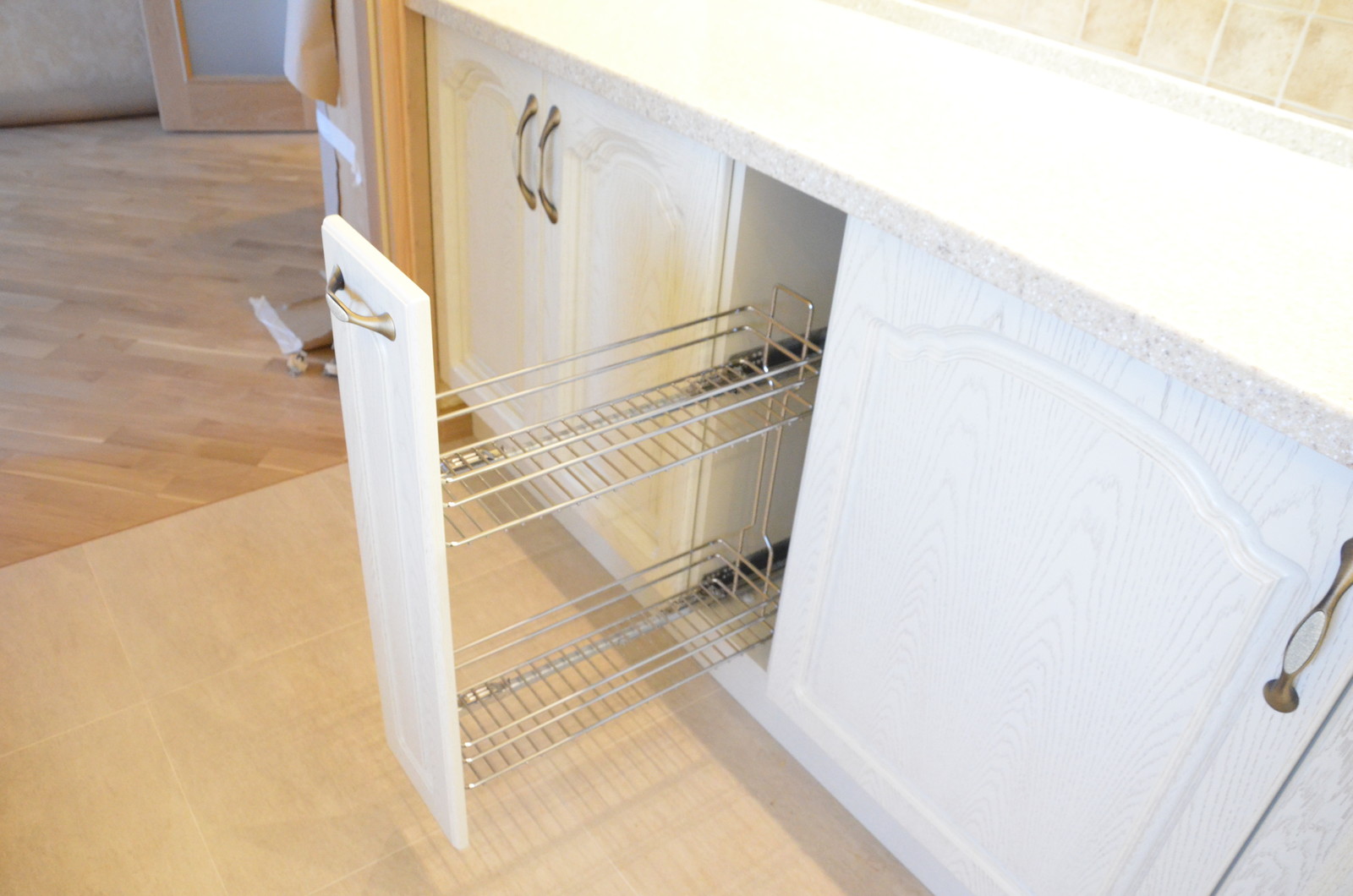 Кухня из массива дуба "Альфа" классика