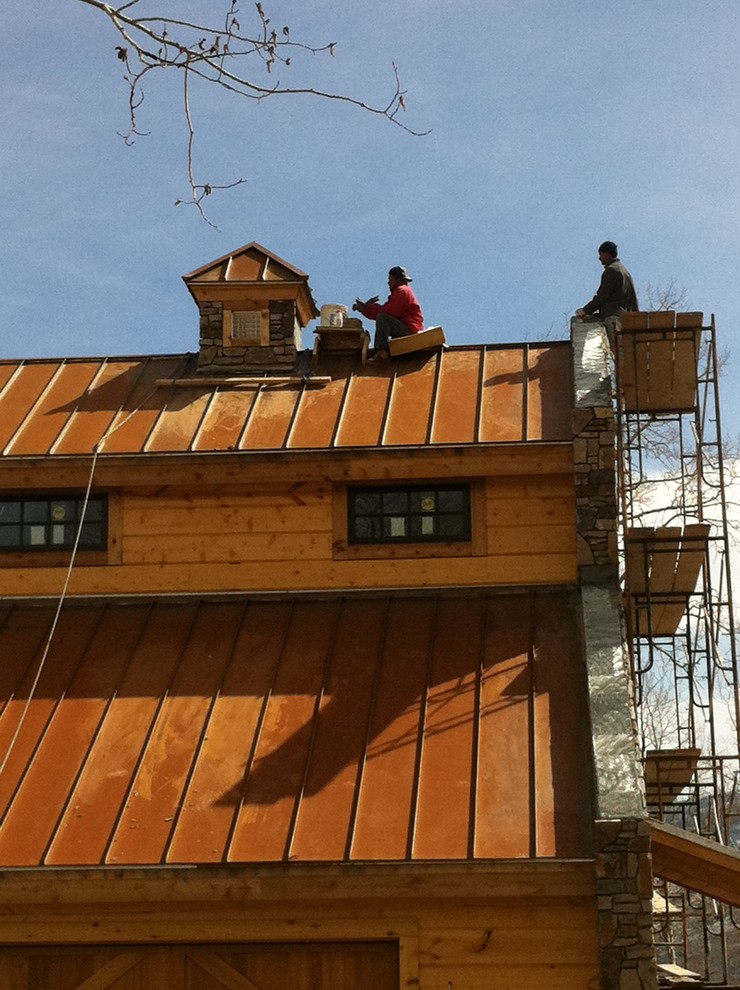 Kremlin Ranch Log Home Build