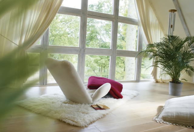 Zeremonienhaus mediterranean-living-room