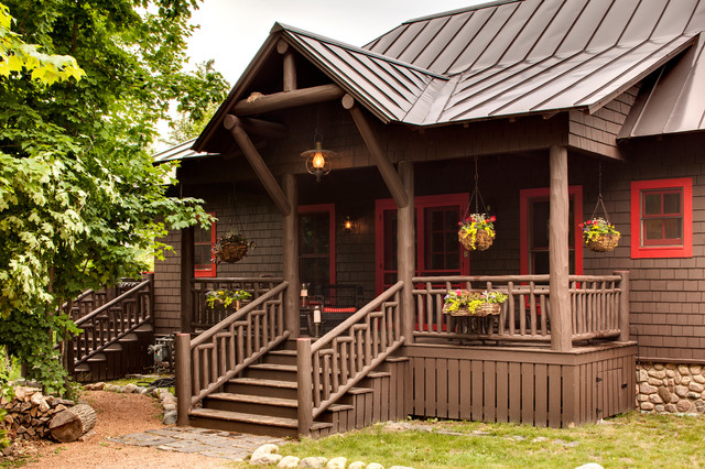 Rustic Porch rustic-veranda