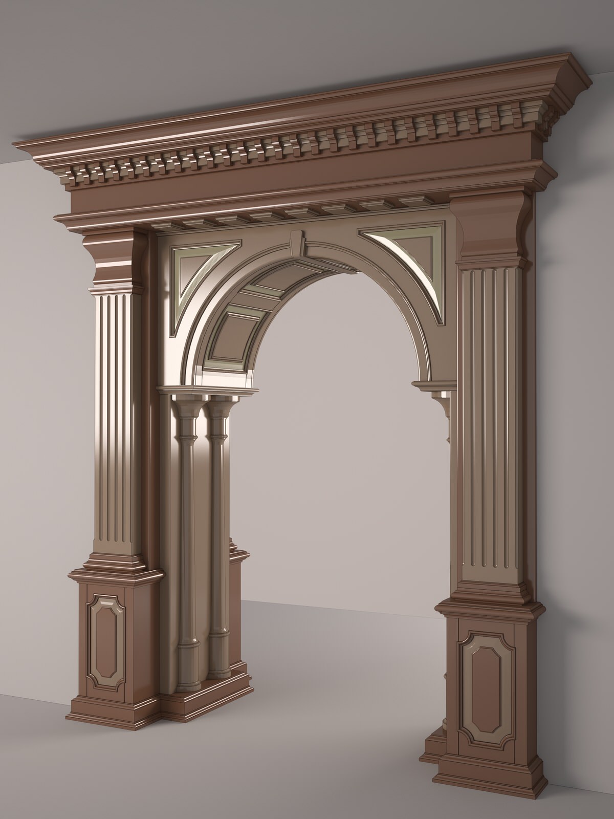 Проект двери и портала