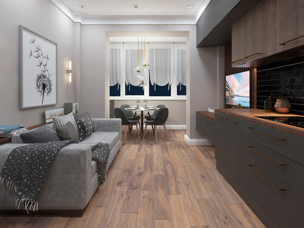 Функциональная квартира для молодой семьи