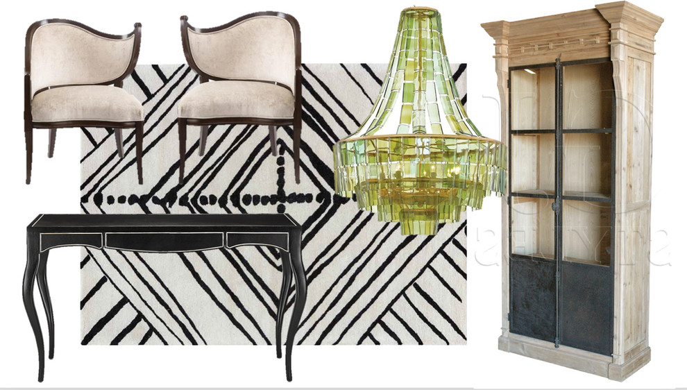 Home design - eclectic home design idea in Austin