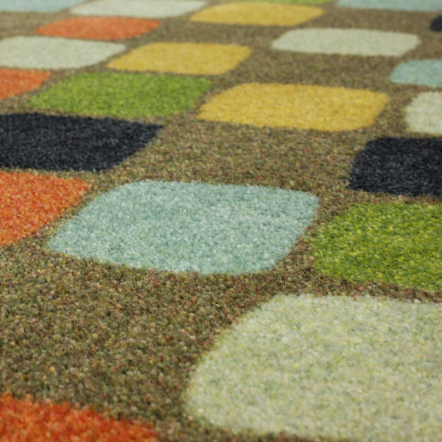 Mohawk Home Teen Blocks Multi Geometric, 2' X 3', 3' 4" X 5