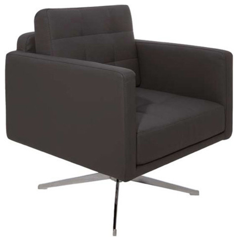 Maxwell Lounge Chair, Black