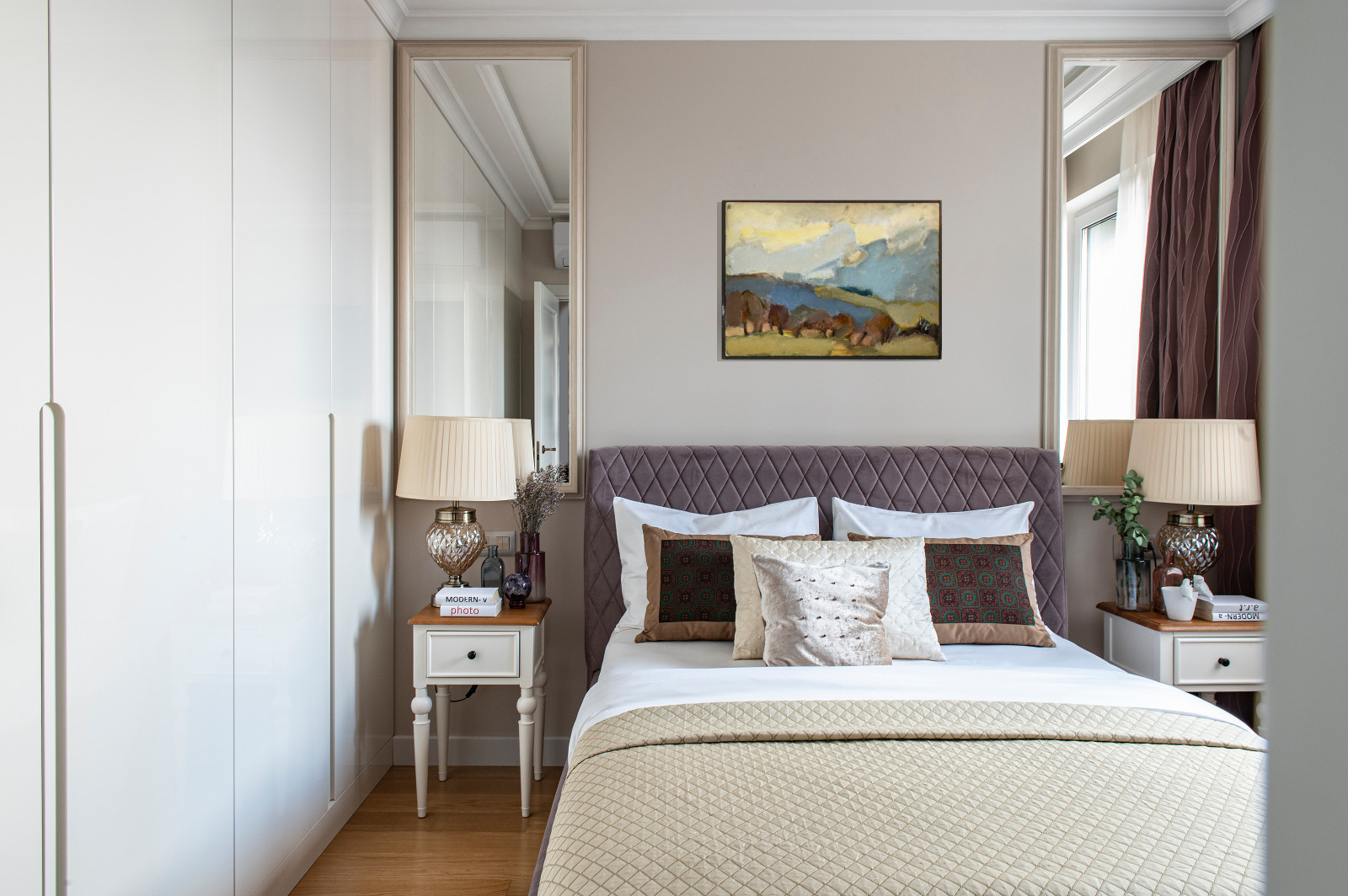 Квартира дизайнера по проекту Ольги Коровиной