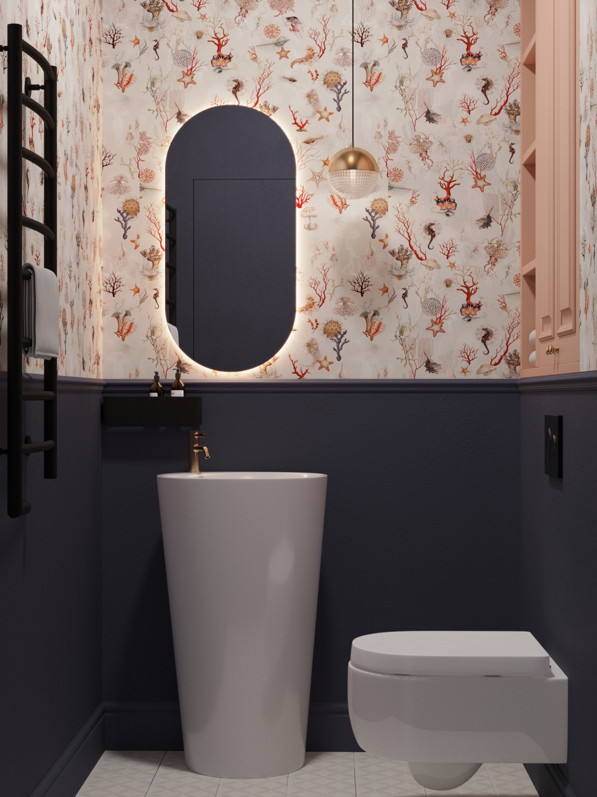 Квартира с ярким характером 120м2