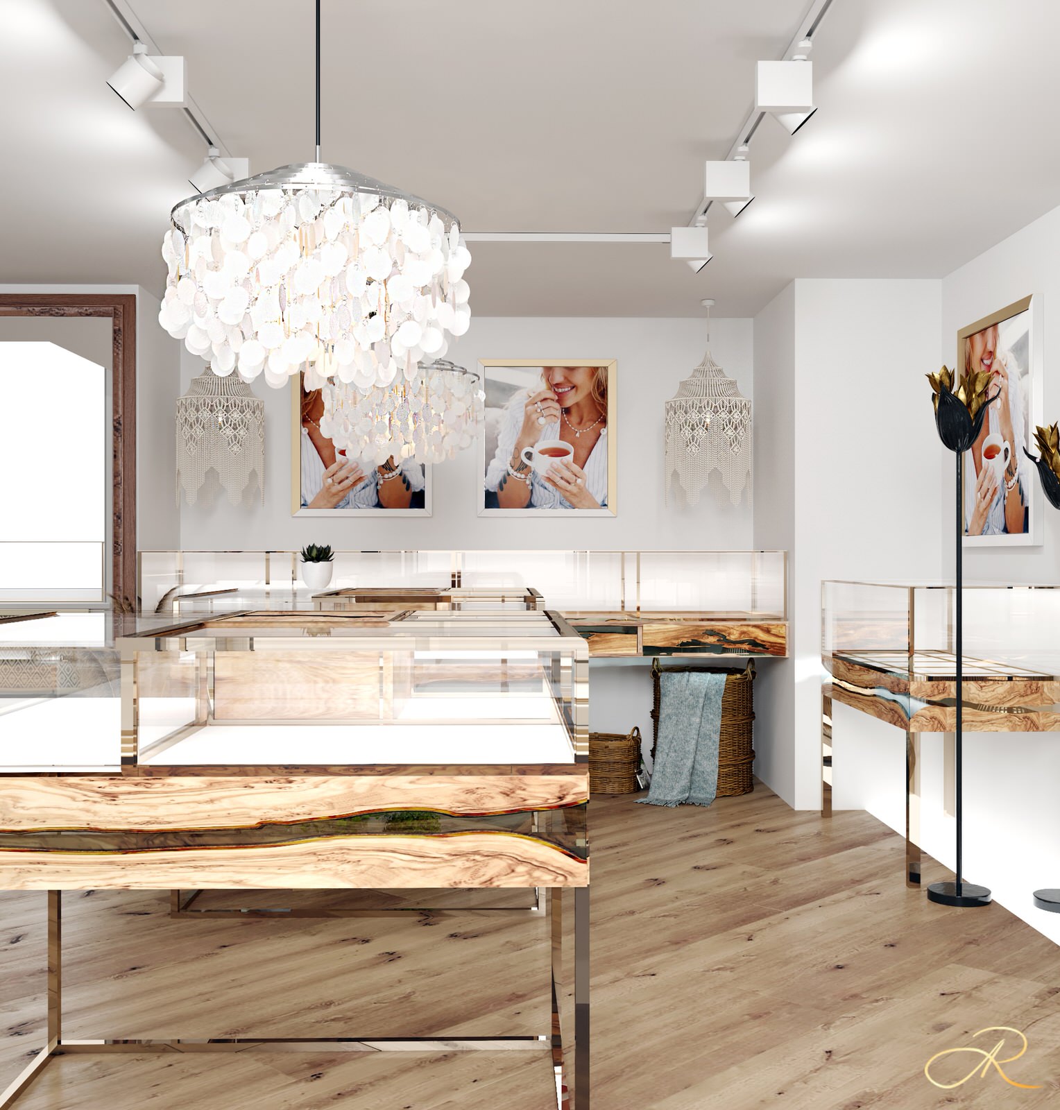 Дизайн проект для магазина украшений "Island Soul". Moscow