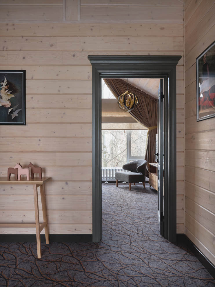 Загородный деревянный дом