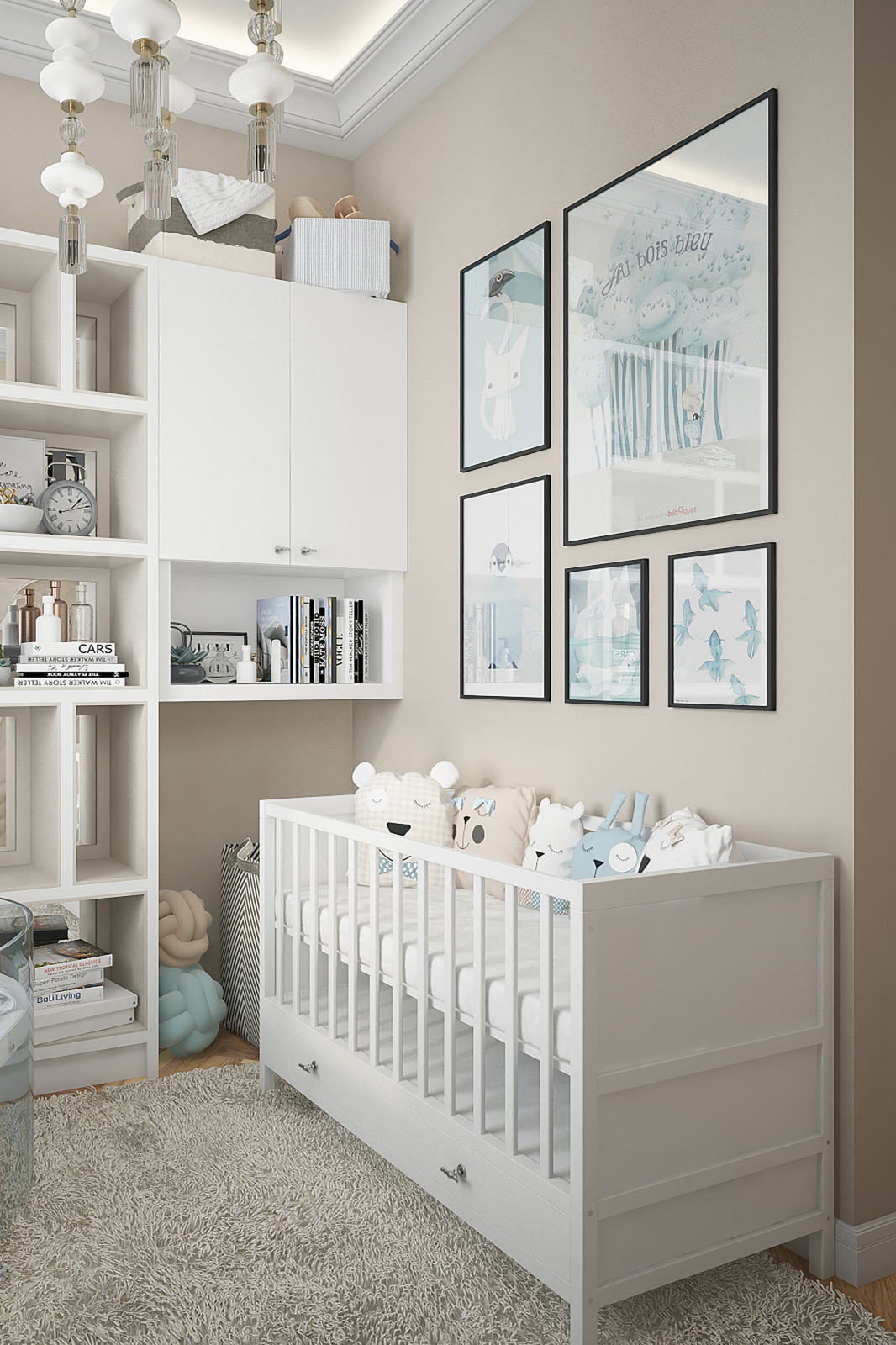 Дизайн и ремонт квартиры на Никитском бульваре — Воздушный замок