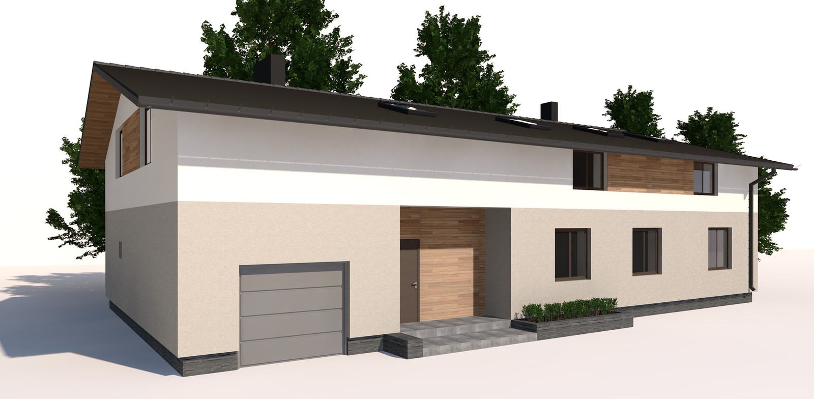 Дом в Воронеже 200 м2